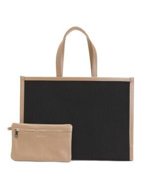 FALOR Made In Italy Fabric Tote With Handle